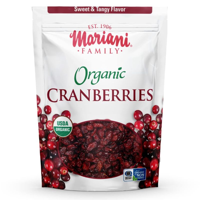 Photo 1 of **NO RETURNS**EXP 5/24**Mariani Organic Dried Cranberries, 30 oz 1.87 Pound (Pack of 1)