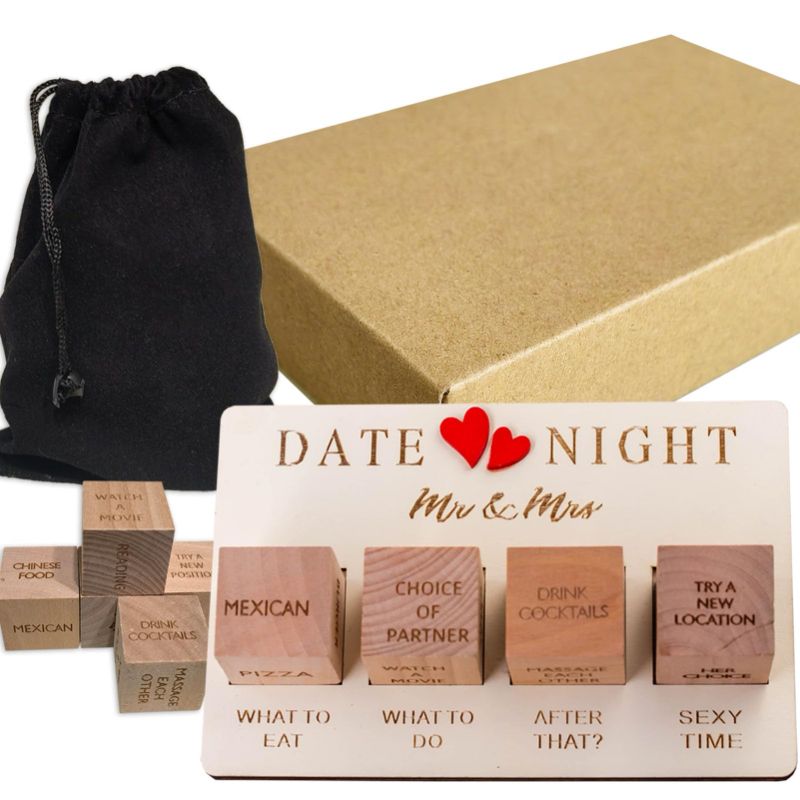 Photo 1 of **BUNDLE**No Returns**(3 qty) Mugpie Mr Mrs Date Night Dice 