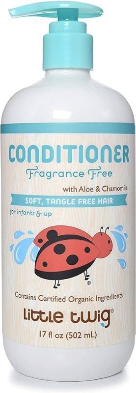 Photo 1 of **NO RETURNS**Little Twig Conditioner, Natural Plant Derived Formula, Fragrance Free, 17 fl oz. 17 Fl Oz (Pack of 1) Fragrance Free