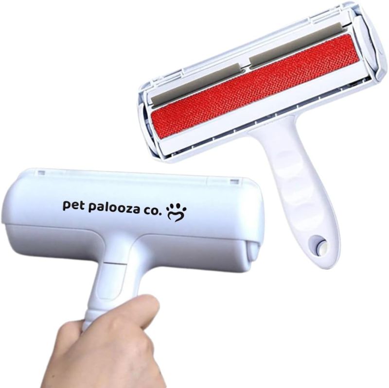 Photo 1 of 
Pet Palooza Co. - Pet Hair Remover - Effortless Fur Removal for Furniture, Couch, Carpet, Car Seats, Bedding - Reusable Lint Roller