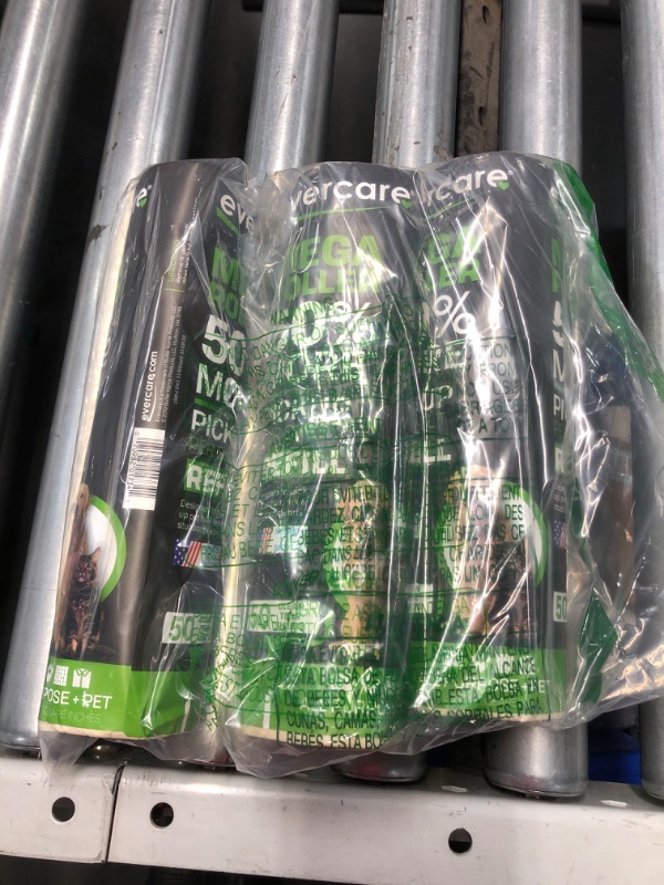 Photo 2 of **bundle of 3**nonrefundable**Evercare Pet Mega Extreme Stick 50 Sheet Surface Roller , Green - 617136 1-Pack (50 Sheets) Lint Roller