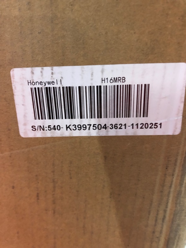 Photo 2 of **factory sealed, bands are still on it**Honeywell Compact Refrigerator 1.6 Cu Ft Mini Fridge with Freezer, Single Door, Low noise, for Bedroom, Office, Dorm with Adjustable Temperature Settings, Black Black Refrigerator