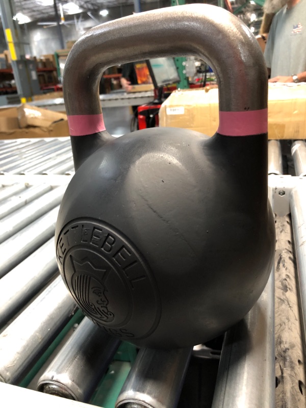 Photo 2 of Kettlebell Kings Competition Kettlebells Weight (Fitness Edition) 20LB | Hand weights Workout Gym Equipment & Strength training sets for Women & Men | Weights set for Home Gym