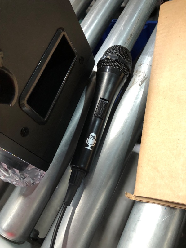 Photo 1 of **nonrefundable**does not turn on**parts only***Singing Machine SML625BTBKD Karaoke Machine, Portable Bluetooth CD+G Karaoke System, Black Black Karaoke Machine