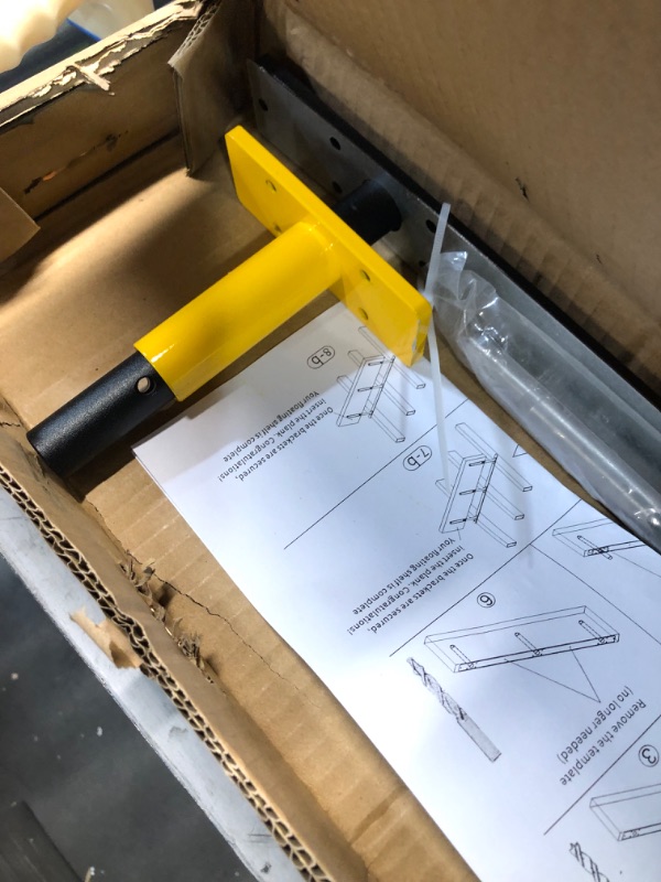 Photo 3 of Heavy-Duty Floating Shelf Bracket, 22 inches, Hidden Shelf Bracket for Mantel , if Installed on Studs, Maximum Load of 210 pounds, Hidden Bracket for Floating Shelves (with Ease kit)
