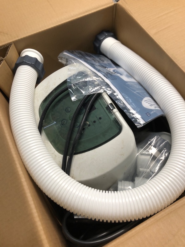 Photo 7 of ***HEAVILY USED AND DIRTY - UNABLE TO TEST - LIKELY MISSING PARTS***
Intex 120V Krystal Clear Saltwater System 15000 Gallon Swimming Pool Chlorinator