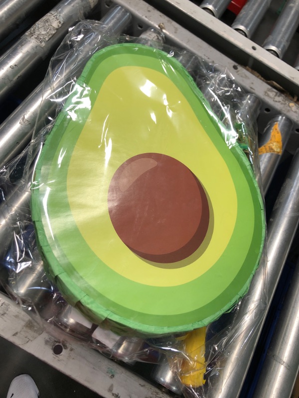 Photo 1 of Avocado Decorations Fruit with Stick Blindfold Confetti Mexican Cinco De Mayo Green for Children's Birthday Party 16 x 11 x 3 Inch Decoration (Fruit)