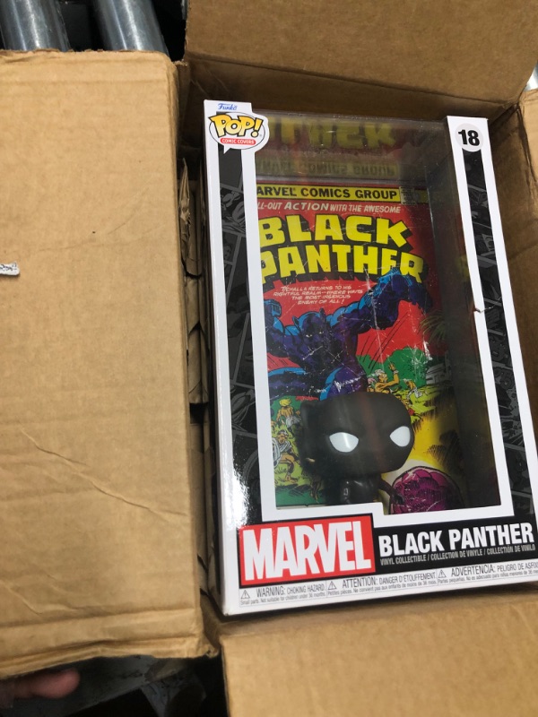 Photo 3 of Funko Pop! Comic Cover: Marvel - Black Panther OS