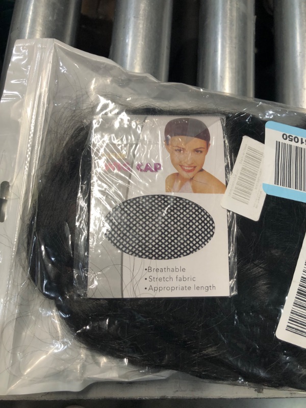 Photo 2 of KOVI Black Wig Cap Liner Style W04 Breathable Stretch Fabric Appropriate Length
