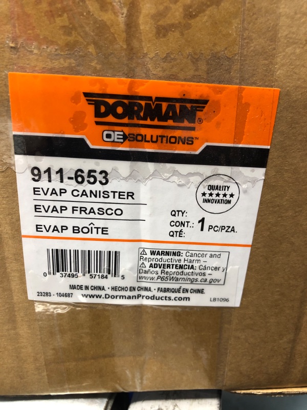 Photo 3 of Dorman 911-653 Vapor Canister Compatible with Select Lexus/Toyota Models