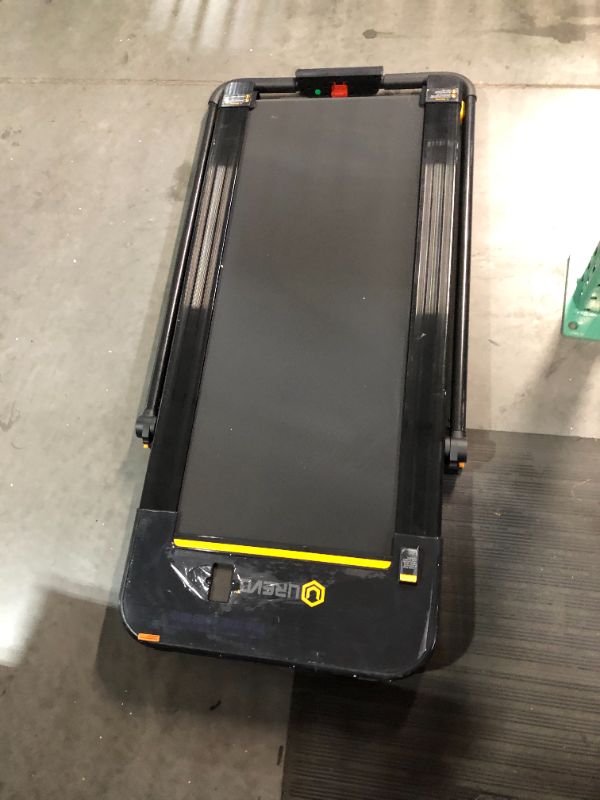 Photo 5 of ***DAMAGED - MISSING PARTS - SEE COMMENTS***
UREVO 2 in 1 Under Desk Treadmill, 2.5HP Folding Electric Treadmill Walking Jogging Machine for Home Office with Remote Control Ebony One Size