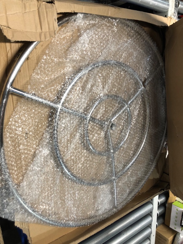 Photo 1 of Skyflame 30-Inch Round Stainless Steel Fire Pit Jet Burner Ring, High Flame 30" Jet Burner Ring