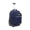 Photo 1 of 18 In. Navy Rolling Backpack with Solid Bottom