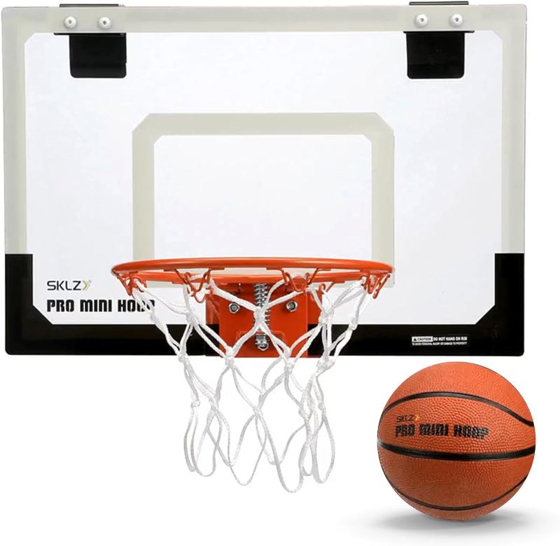 Photo 1 of 
SKLZ Pro Mini Indoor Basketball Hoop - Over The Door – Portable - Great For Home, Dorms, Offices, and Gifts