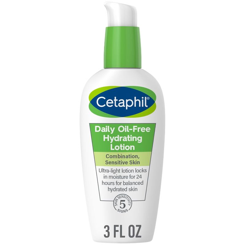 Photo 1 of 
Cetaphil Daily Hydrating Lotion for Face, With Hyaluronic Acid, 3 fl oz, Lasting 24 Hr Hydration, for Combination Skin, No Added Fragrance