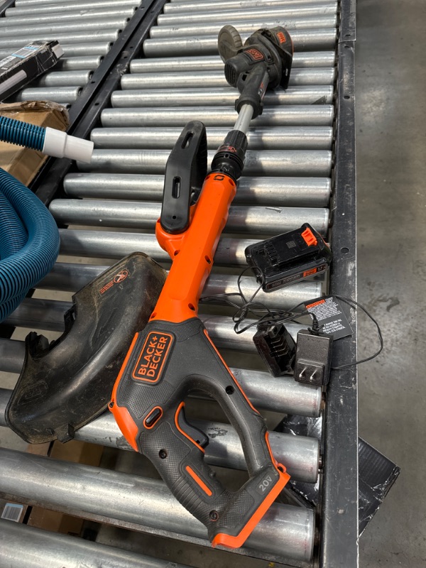 Photo 1 of 
BLACK+DECKER 20V MAX String Trimmer/Edger Kit, 10-Inch (LST201)
