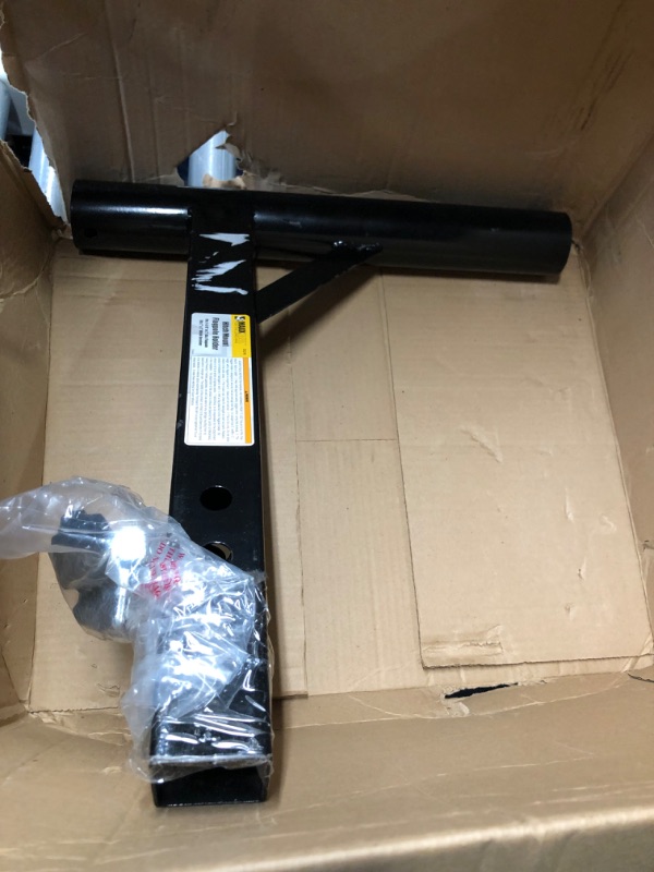 Photo 2 of ***USED - MISSING NUMEROUS PARTS - NO PACKAGING***
MaxxHaul 50240 Heavy Duty Hitch Mount Flagpole Holder with Anti Wobble Screws for Standard 2 inch Hitch Receiver 