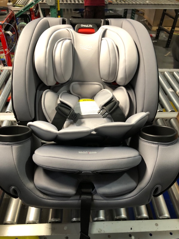 Photo 4 of Britax One4Life Convertible Car Seat, 10 Years of Use from 5 to 120 Pounds, Converts from Rear-Facing Glacier Graphite