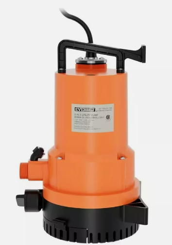 Photo 1 of (NON-REFUNDABLE) Everbilt 1/4 HP 2-in-1 Submersible Utility and Transfer Pump