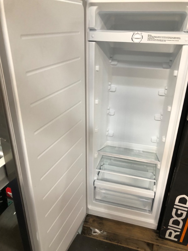 Vissani 7 cu. ft. Convertible Upright Freezer/Refrigerator in Stainless