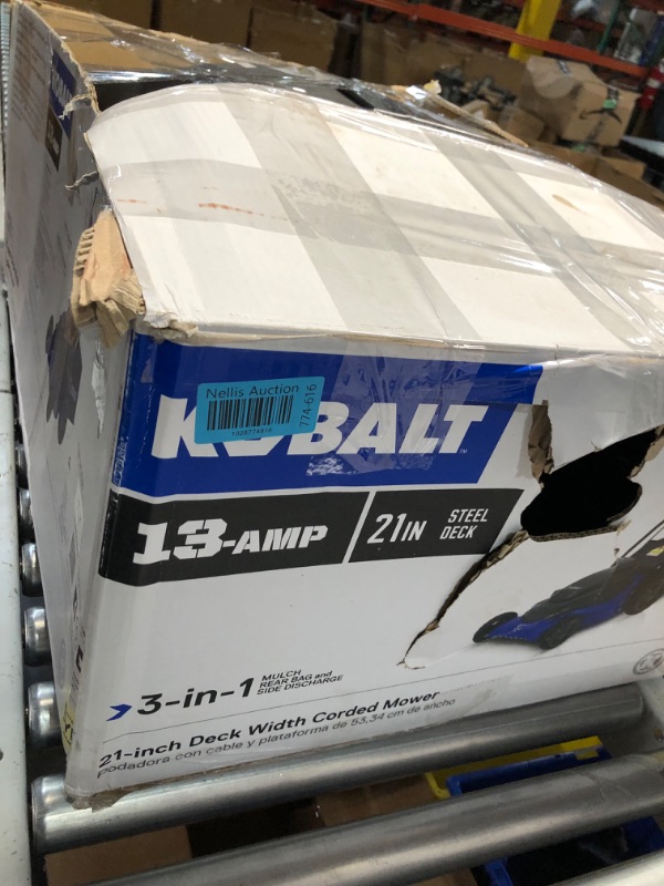 Photo 2 of Kobalt KM 211-06 13-Amp 21-in Corded Electric Lawn Mower