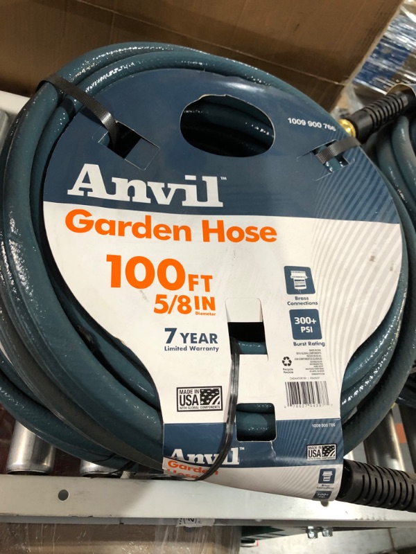 Photo 3 of Anvil 5/8 in. x 100 ft. Medium-Duty Garden Hose