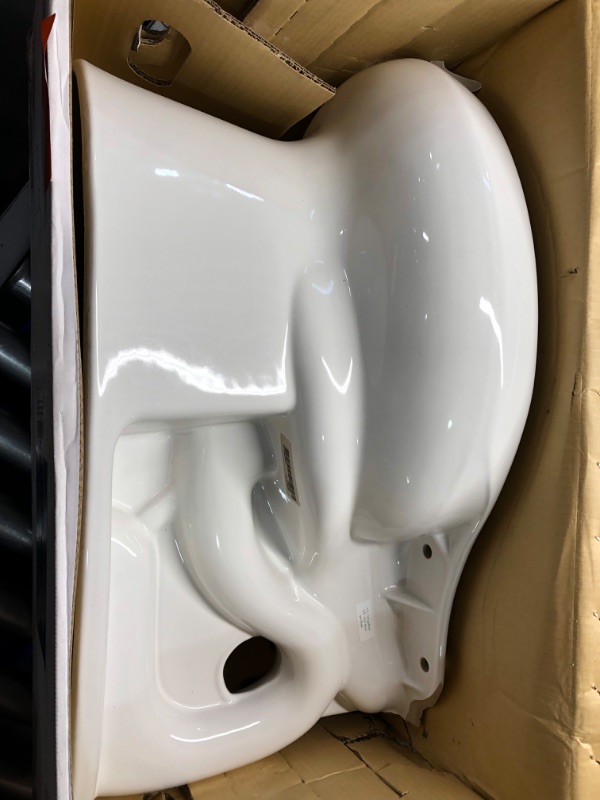 Photo 3 of [NONREFUNDABLE, FOR PARTS/ READ NOTES]
Kohler Highline 1.28 GPF Two-Piece Comfort Height Elongated Toilet - Less Seat