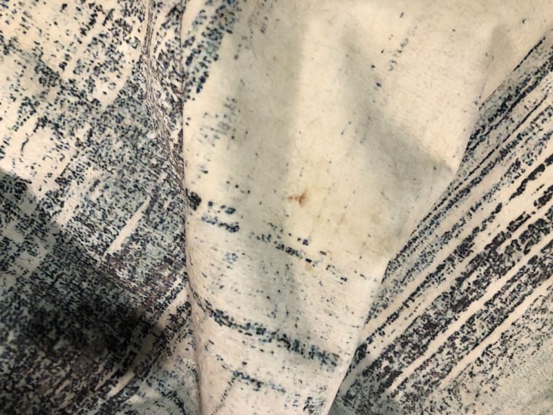 Photo 1 of ***USED - STAINED - COVERED IN HAIR - STRONG ODOR - NO PACKAGING - SEE PICTURES***
VK·LIVING Area Rug 9'x12' Modern Washable Rug Low Pile Bedroom Rug, Thin Living Room Rug with Non Slip Backing No Shedding Large Area Rug 