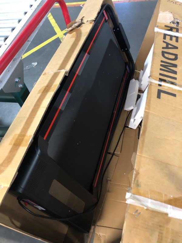 Photo 2 of (NON-REFUNDABLE) Sperax Treadmill-Under Desk Treadmill-Treadmill 2 in 1 Folding Treadmill-Black black red