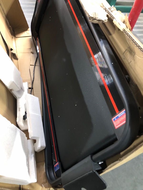 Photo 5 of (NON-REFUNDABLE) Sperax Treadmill-Under Desk Treadmill-Treadmill 2 in 1 Folding Treadmill-Black black red