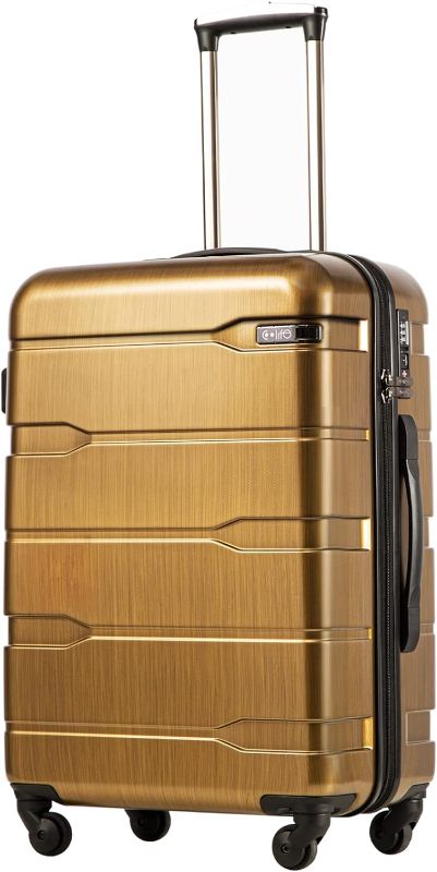 Photo 1 of  Coolife Luggage Expandable(only 20") Suitcase PC+ABS Spinner Built-In TSA lock 20in Carry On