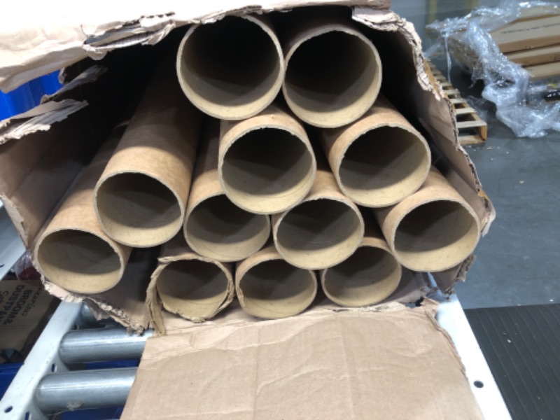 Photo 2 of BOX USA BP4060KHD Heavy-Duty Kraft Mailing Tubes (15) 