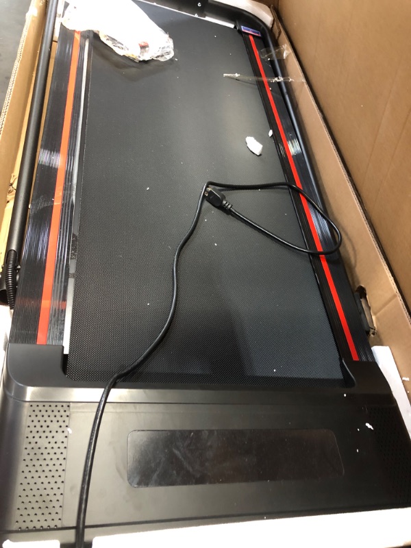 Photo 3 of (see all images) Sperax Treadmill-Under Desk Treadmill-Treadmill 2 in 1 Folding Treadmill-Black black red