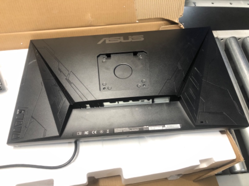 Photo 3 of ASUS TUF Gaming VG259QR 24.5” Gaming Monitor, 1080P Full HD, 165Hz (Supports 144Hz), 1ms, Extreme Low Motion Blur, G-SYNC ready, Eye Care, DisplayPort HDMI, Shadow Boost, Height Adjustable,Black 24.5" IPS 1ms 165Hz