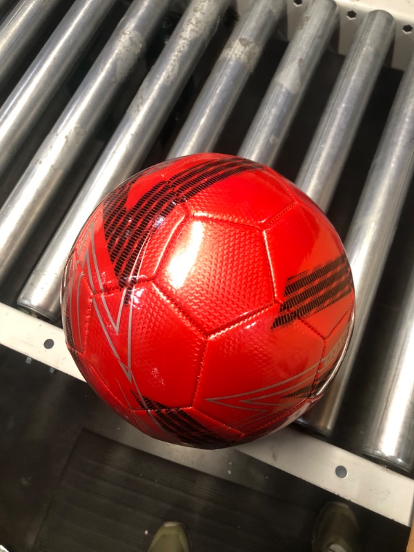 Photo 1 of RED LOTTO SOCCER BALL