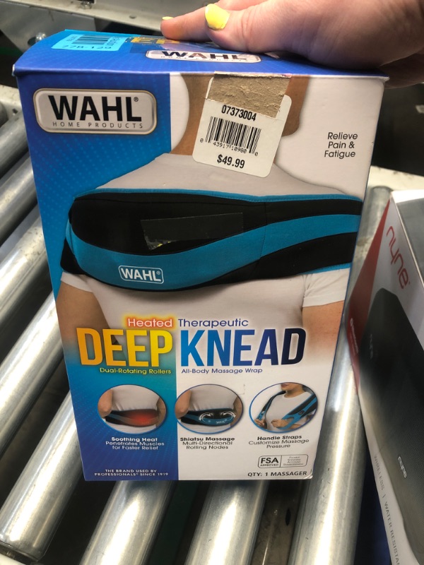 Photo 1 of WAHL DEEP KNEAD HEATED THERAPEUTI MASSAGE WRAP