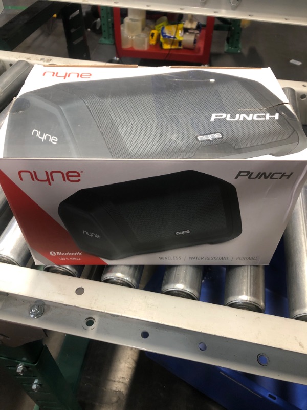 Photo 1 of NYNE BLACK WIRELESS BLUETOOTH SPEAKER 100 FT RANGE 