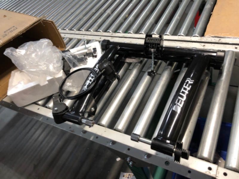 Photo 1 of ***USED - LIKELY MISSING PARTS - UNABLE TO VERIFY FUNCITONALITY***
Bike Trainer, Magnetic Bicycle Stationary Stand for Indoor Exercise Riding, 26-29" & 700C Wheels, Quick Release Skewer & Front Wheel Riser Block Included