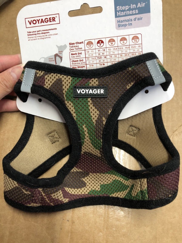 Photo 2 of (*READ NOTES*)
Voyager Step-in Air Dog Harness - All Weather Mesh Step in Vest Harness for Small and Medium Dogs by Best Pet Supplies - Harness (Army/Black Trim), Small