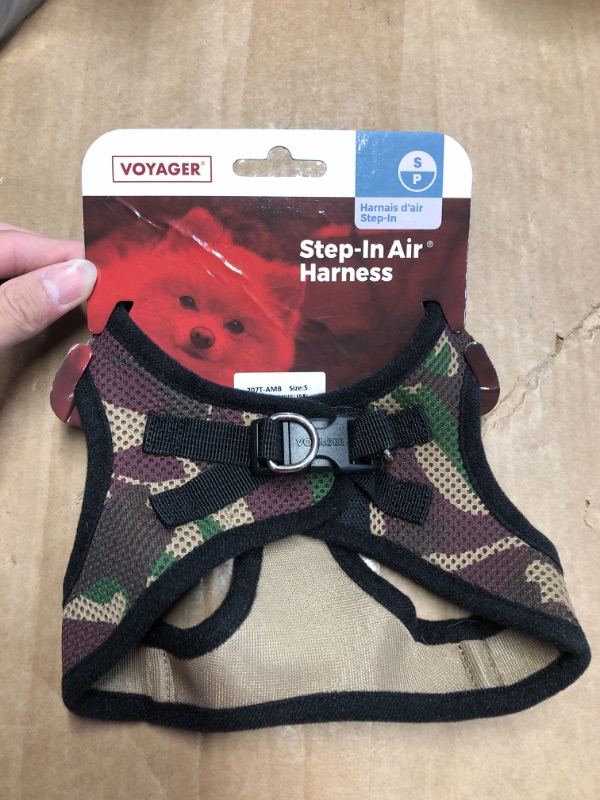 Photo 3 of (*READ NOTES*)
Voyager Step-in Air Dog Harness - All Weather Mesh Step in Vest Harness for Small and Medium Dogs by Best Pet Supplies - Harness (Army/Black Trim), Small