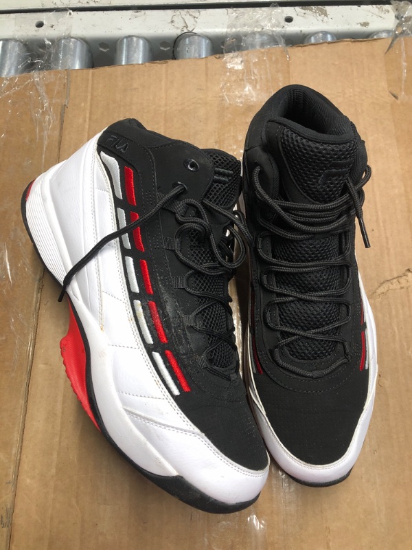 Photo 1 of Fila Men's Shoes (Red, White, Black) Size- 13M