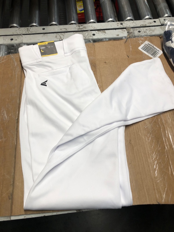 Photo 1 of Easton Men's HNR Open Bottom Pant White L
