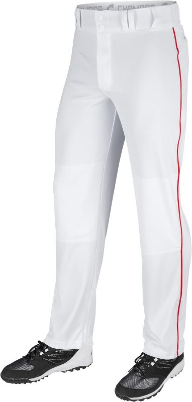 Photo 1 of CHAMPRO Youth Triple Crown Open Bottom Piped Baseball Pants Large
