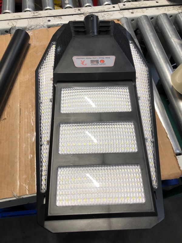 Photo 4 of **NON REFUNDABLE ITEM***(FOR PARTS ONLY)
1200W Solar Street Lights Outdoor, 6500K LED Parking Lot Light with Dusk-to-Dawn, Motion Sensor, Remote Control - Illuminate Paths with Energy-Efficient Brilliance for Outside, Patio, Farm