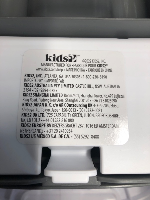 Photo 4 of **NON REFUNDABLE ITEM**(FOR PARTS ONLY)
Ingenuity Baby Base 2-in-1 Booster Feeding and Floor Seat with Self-Storing Tray - Slate