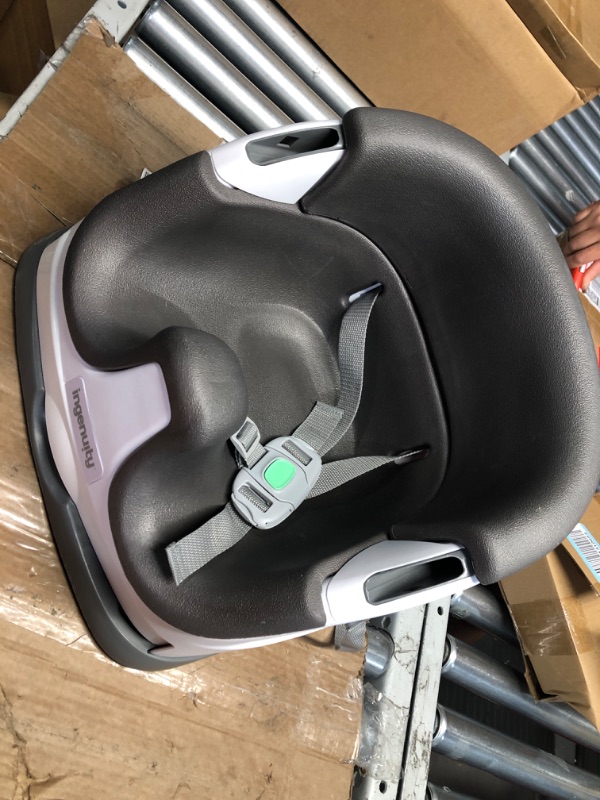 Photo 2 of **NON REFUNDABLE ITEM**(FOR PARTS ONLY)
Ingenuity Baby Base 2-in-1 Booster Feeding and Floor Seat with Self-Storing Tray - Slate