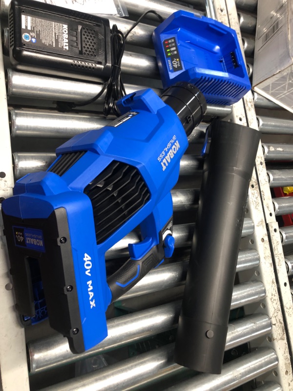 Photo 5 of **NON REFUNDABLE ITEM**(FOR PARTS ONLY)
Kobalt Gen4 40-volt 520-CFM 120-MPH Battery Handheld Leaf Blower 4 Ah (Battery and Charger Included)
