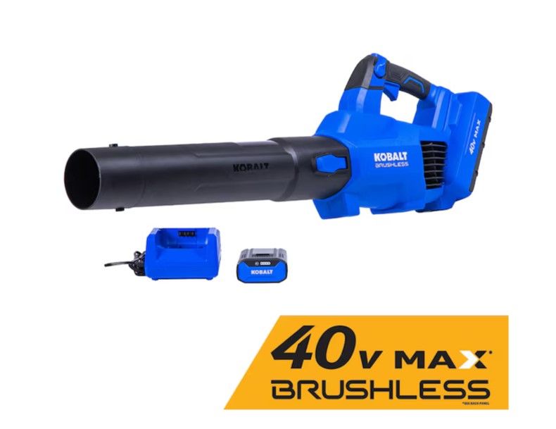 Photo 1 of **NON REFUNDABLE ITEM**(FOR PARTS ONLY)
Kobalt Gen4 40-volt 520-CFM 120-MPH Battery Handheld Leaf Blower 4 Ah (Battery and Charger Included)
