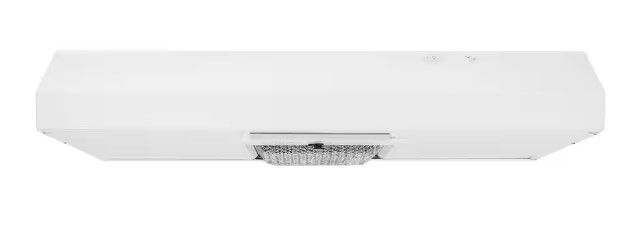 Photo 1 of **READ NOTES***
Arno 30 in. 240 CFM Convertible Under Cabinet Range Hood in White with Lighting and Charcoal Filter
