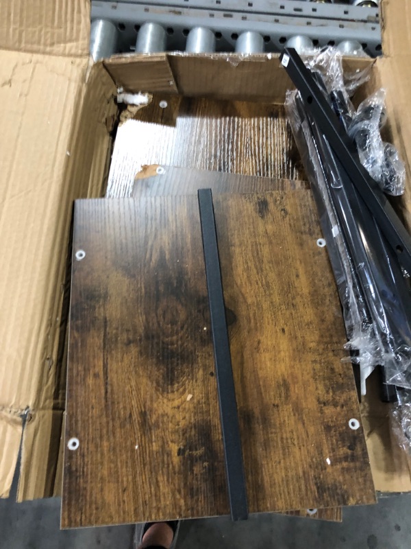 Photo 1 of **damaged**parts only** non refundable** Somdot Small Side Table Bedside Table for Bedroom 3-Tier End Table Nightstand with Storage Shelf for Sofa Couch Living Room Bedroom 24.6 H
